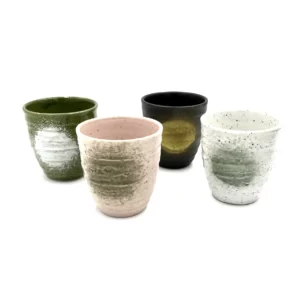 Coffret Akari 4 tasses en céramique japonaise - ETIENNE Coffee & Shop