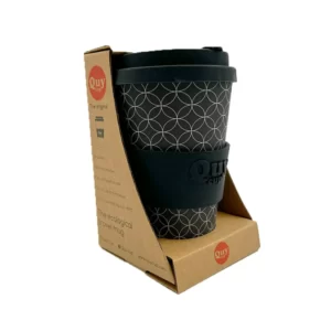 Packing mug de voyage Infinity en fibre de bambou QuyCup - 40cl - ETIENNE Coffee & Shop