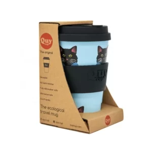 Packing mug de voyage Pippo en fibre de bambou QuyCup - 40cl - ETIENNE Coffee & Shop