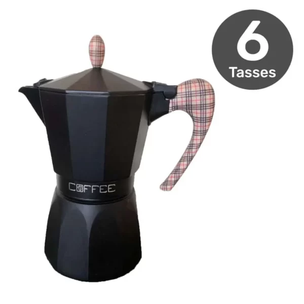 Cafetière italienne Tessuto 6 tasse - ETIENNE Coffee & Shop