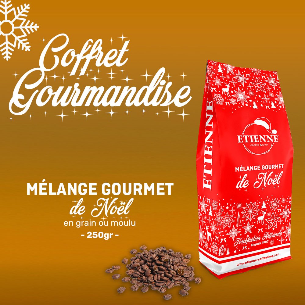Coffret de Noël Gourmandise - Café et Thé - ETIENNE Coffee & Shop