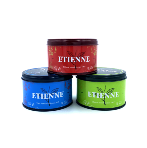 La Trilogie de Noël ETIENNE Assortiment de 3 Thés et 3 TeaBox