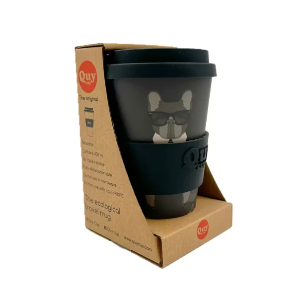 Packing mug de voyage Karl en fibre de bambou QuyCup - 40cl - ETIENNE Coffee & Shop