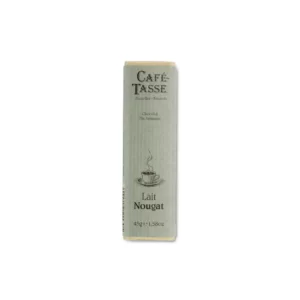 Barre de chocolat au lait et nougat CAFE-TASSE - 45g