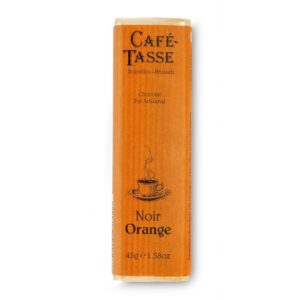 Barre de chocolat noir et zestes d'orange CAFE-TASSE - 45g