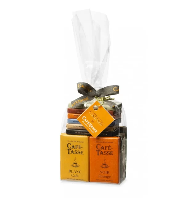 Ballotin de 20 mini tablettes de chocolat - ETIENNE Coffee & Shop