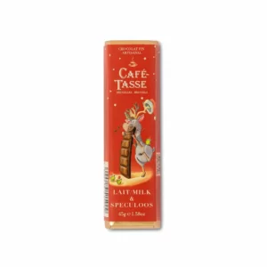 barre de chocolat au lait noix de pécan, sel et cookie Collection noël