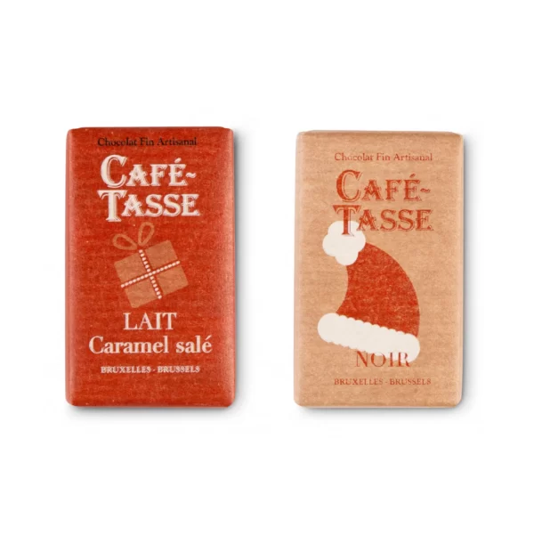 Ballotin de 12 mini-tablettes Noël - ETIENNE Coffee & Shop