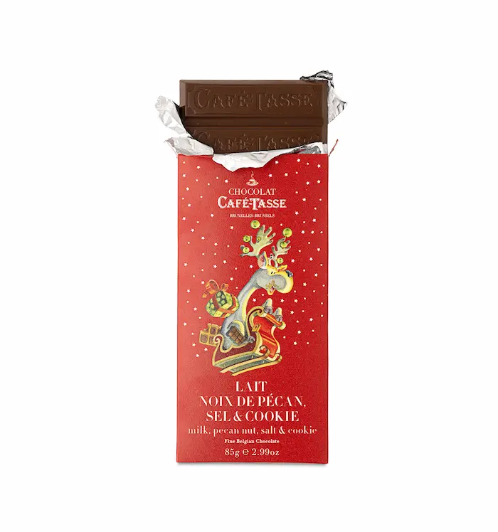 Tablette Chocolat de Noël - Chocolat lait