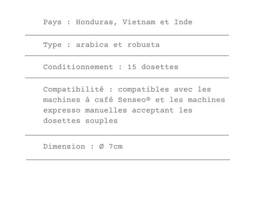 Café BOA VISTA - 18 dosettes 