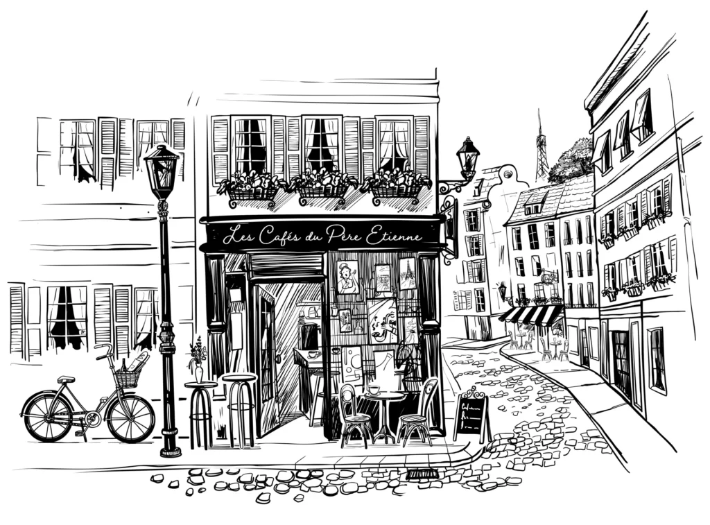 Illustration - ETIENNE Coffee & Shop