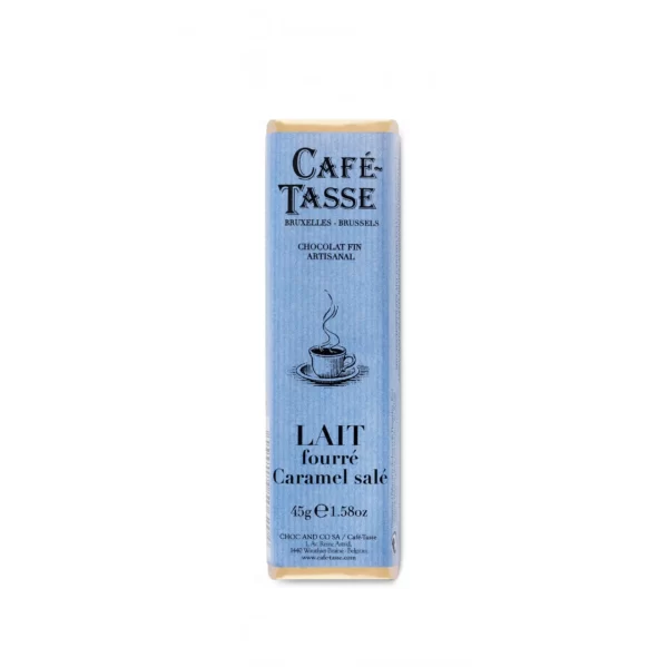 Barre de chocolat au lait Caramel Salé - ETIENNE Coffee & Shop