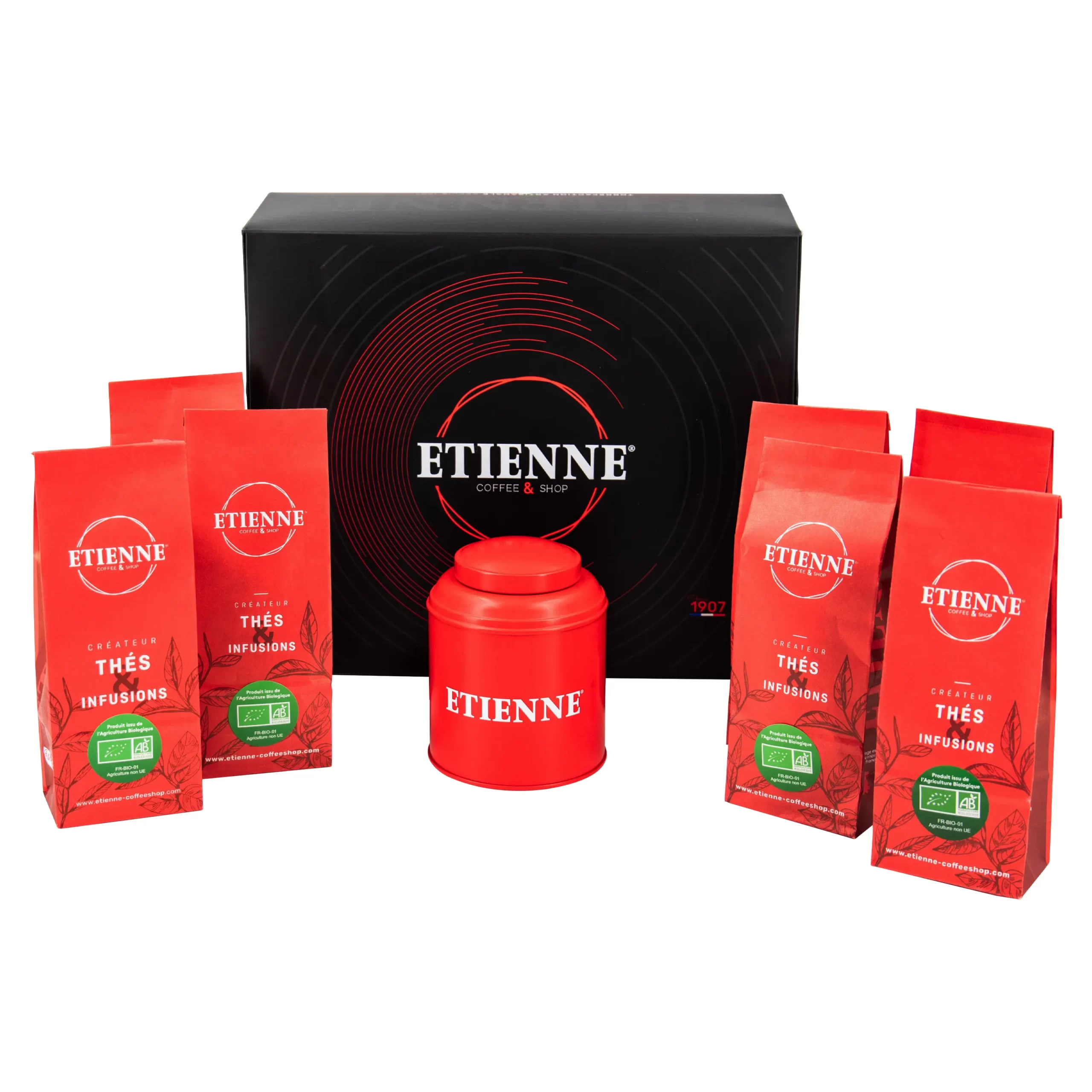 Coffret thé 100 sachets