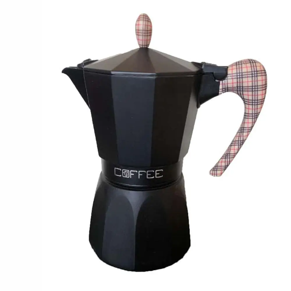 Cafetière italienne Tessuto Black - 6 Tasses