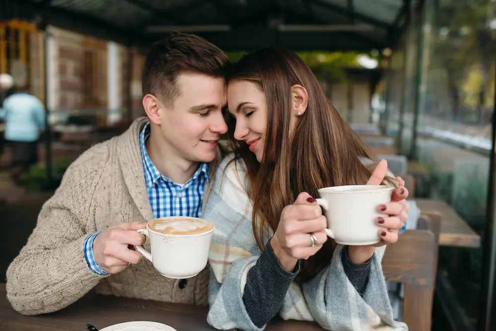 Coffret café avec rendez-vous, Cadeau pour la Saint-Valentin