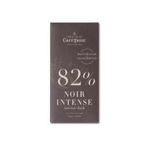 Tablette de chocolat noir 82% -Café Tasse - ETIENNE Coffee & Shop