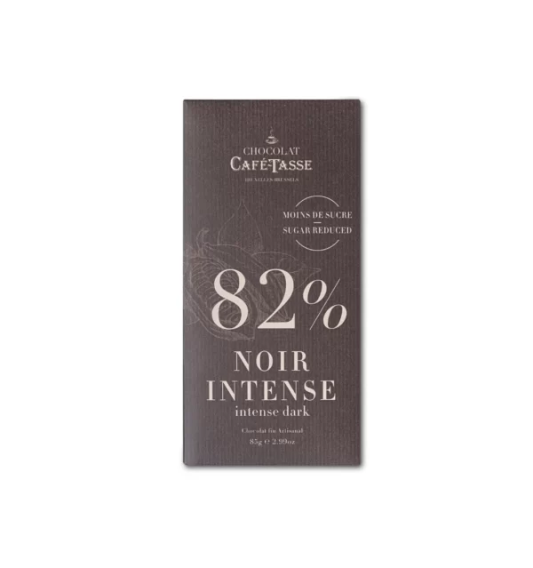 Tablette de chocolat noir 82% -Café Tasse - ETIENNE Coffee & Shop