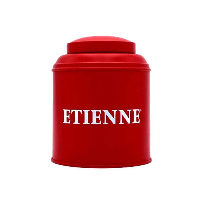 Boite en métal rouge ETIENNE - ETIENNE Coffee & Shop