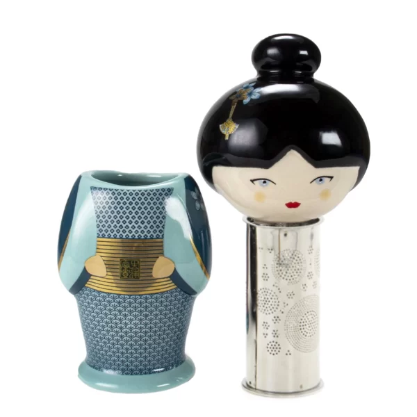 Infuseur Teafan® Little geisha Petrol - ETIENNE Coffee & Shop