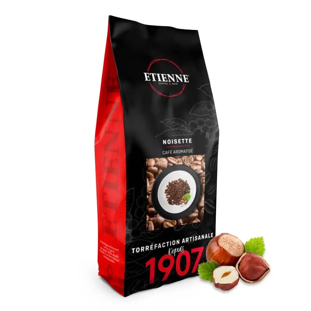 Dosettes de café au goût subtil de noisettes - compatibles SENSEO