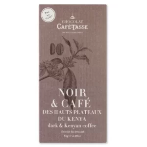 ETIENNE Coffee & Shop tablette chocolat noir café Kenya