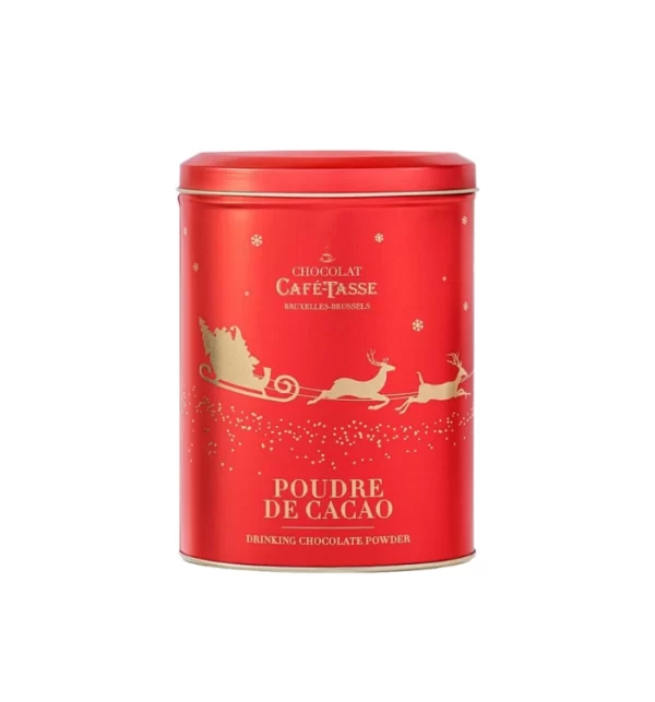 Poudre de cacao boîte métal Edition Noël