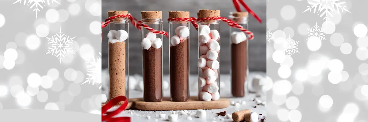 Fioles à chocolat chaud – DIY de Noël à offrir – Madamcadamia