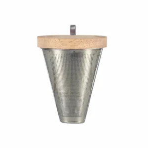 infuseur à thé en inox et couvercle
