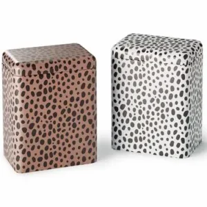 boite à thé en métal "tachetée" - 200g