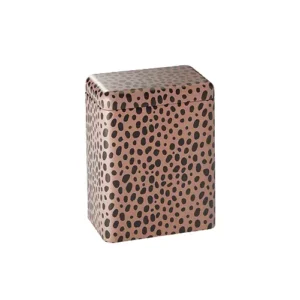 boite à thé en métal tachetée 200g