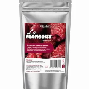 framboises lyophilisées 100g